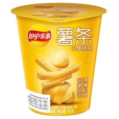 Exotic Lays French Fries Mini Cup 40g - Uniquelet
