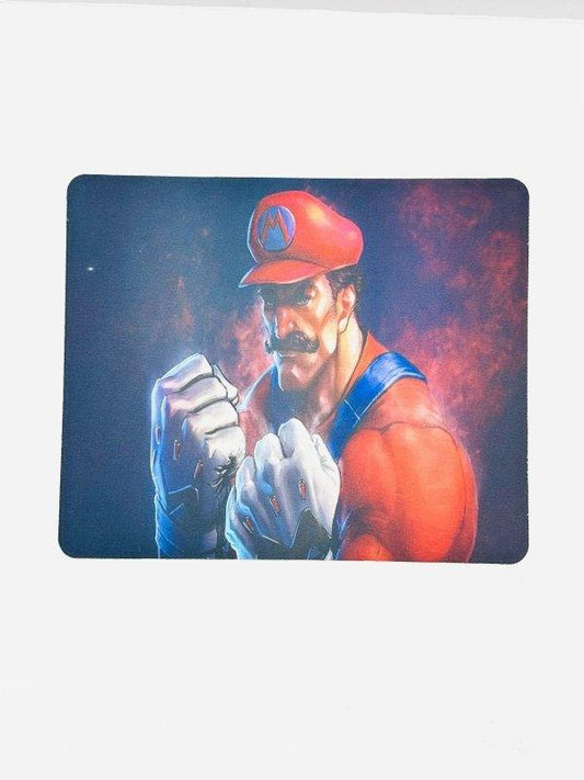 Warrior Mario Mousepad – Fan Art Edition - Uniquelet