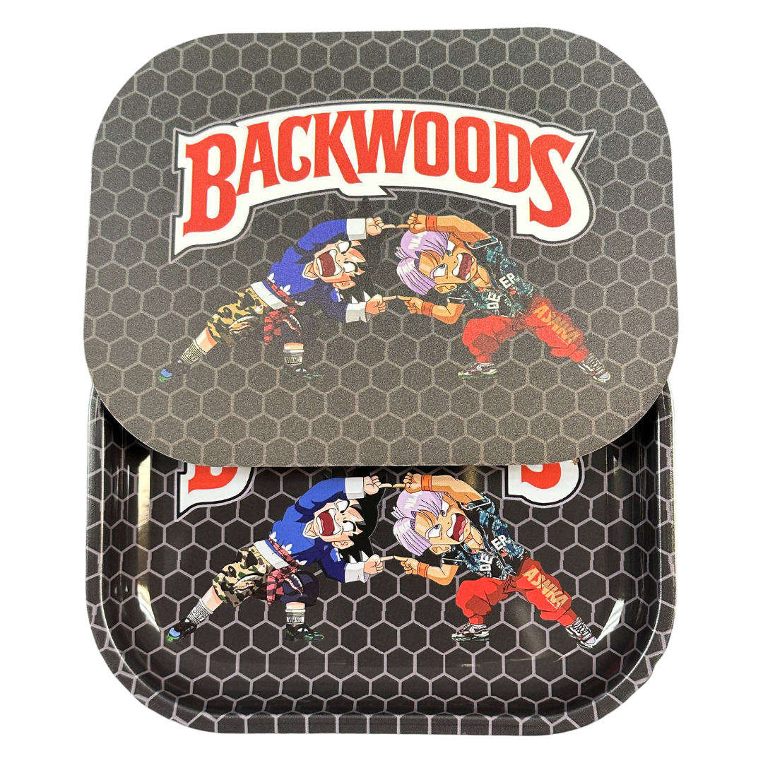 Backwoods Fusion Rolling Tray with Magnetic Cover - Stylish, Fun, and Secure - UNIQUELET