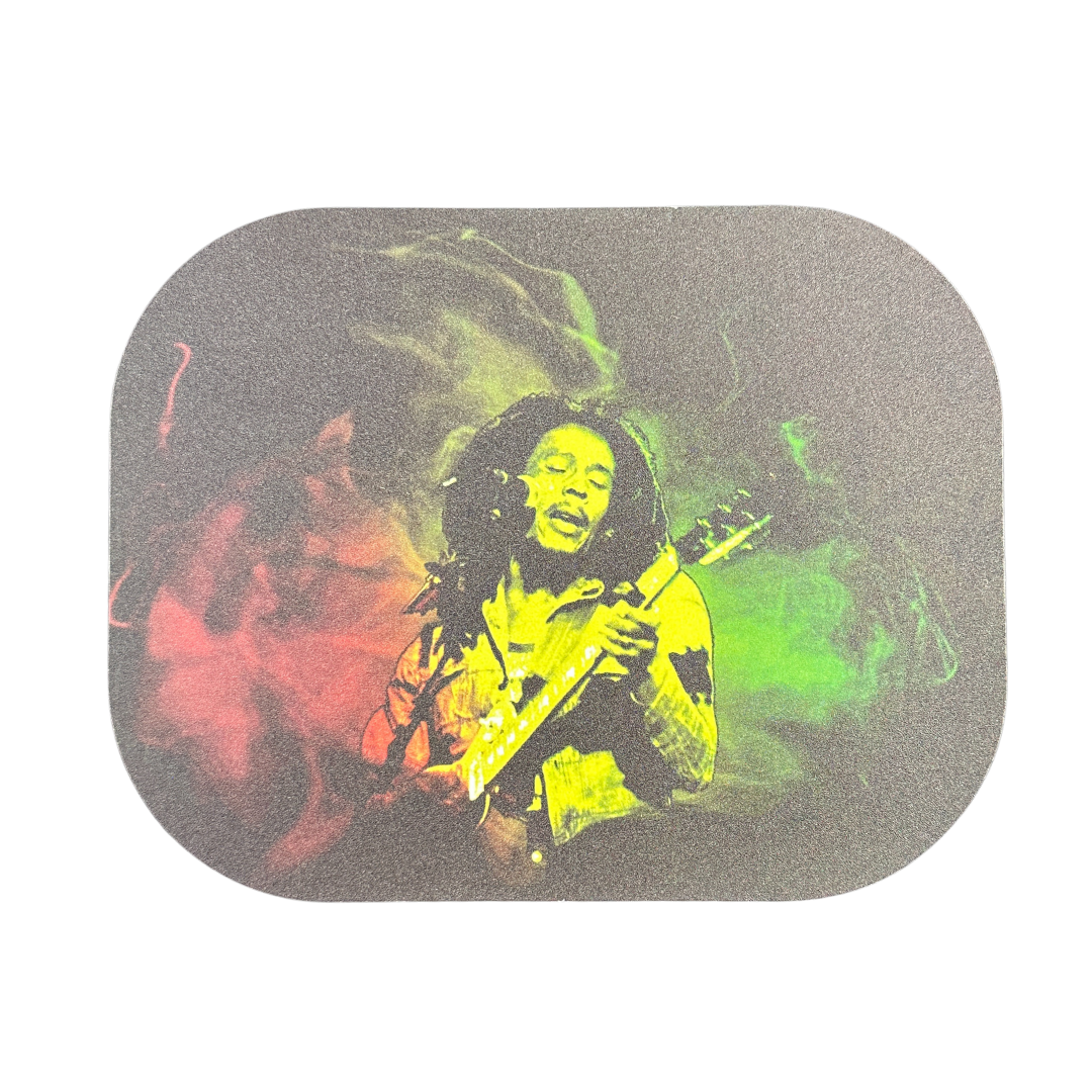 Bob Marley Rolling Tray with Magnetic Cover - Iconic, Stylish, and Secure - UNIQUELET