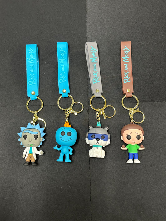 Rick and Morty Keychains - UNIQUELET