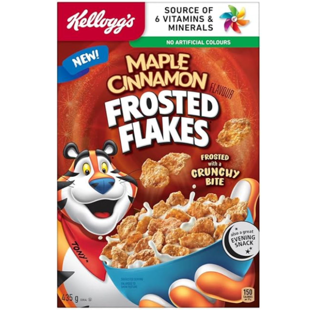 Kellogs Maple Cinnamon Frosted Flakes - UNIQUELET