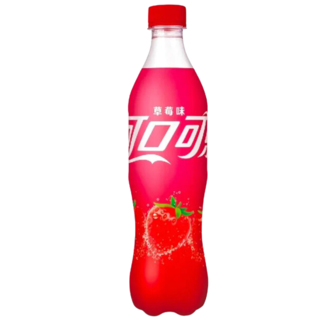 Coke Strawberry (500ml) - UNIQUELET