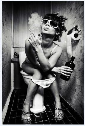 Bathroom Diva Rebellion Poster - Uniquelet