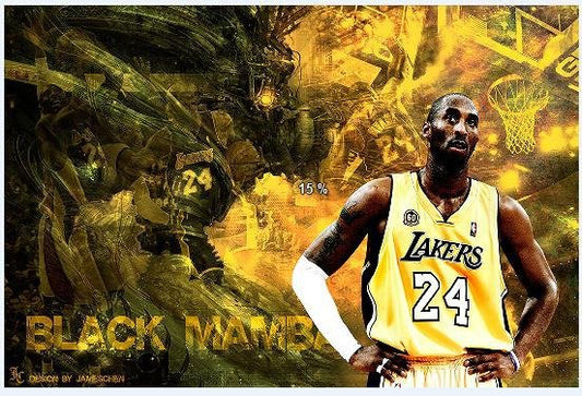 Black Mamba Kobe Bryant Poster - Uniquelet