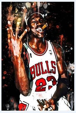 Championship Swagger MJ Poster - Uniquelet