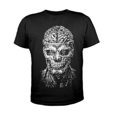 Digital Skull T-Shirt – Black Unisex - Uniquelet