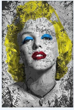 Glam & Grit Siren Poster - Uniquelet