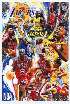 GOAT Energy Collage Poster - Uniquelet