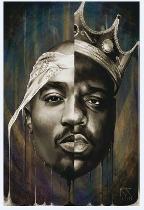 Legends Collide Rap Royalty Poster - Uniquelet