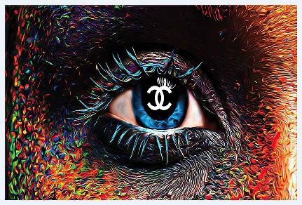 Luxury Vision Graffiti Art Poster - Uniquelet
