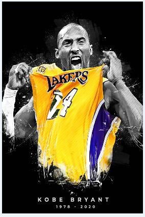 Mamba Forever Tribute Poster - Uniquelet