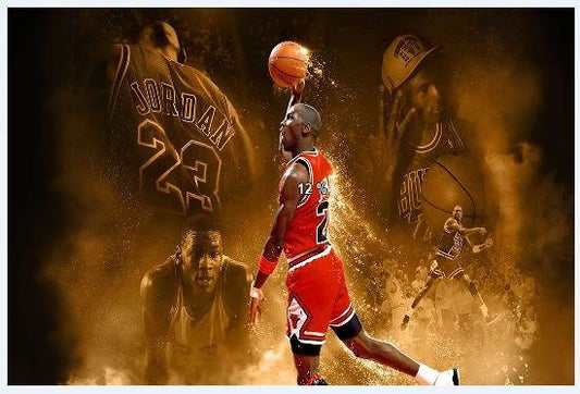 Michael Jordan Legacy Poster 36x24 - Uniquelet