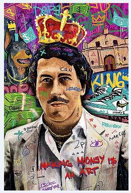 Money Is an Art Kingpin Poster - Uniquelet