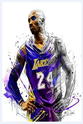 Purple Legacy Kobe Poster - Uniquelet