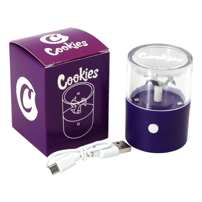 Cookies Electric Grinder - Sleek, Portable, and Rechargeable - UNIQUELET