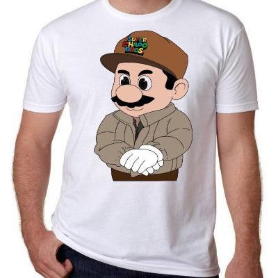 Super Chapo Bros T-Shirt – Meme Edition White - Uniquelet