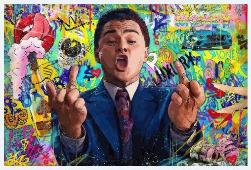 Wall Street Graffiti Rebel Poster - Uniquelet