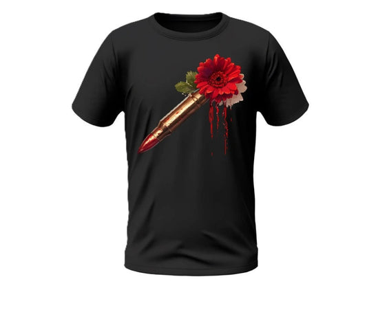 War & Bloom T-Shirt - Uniquelet