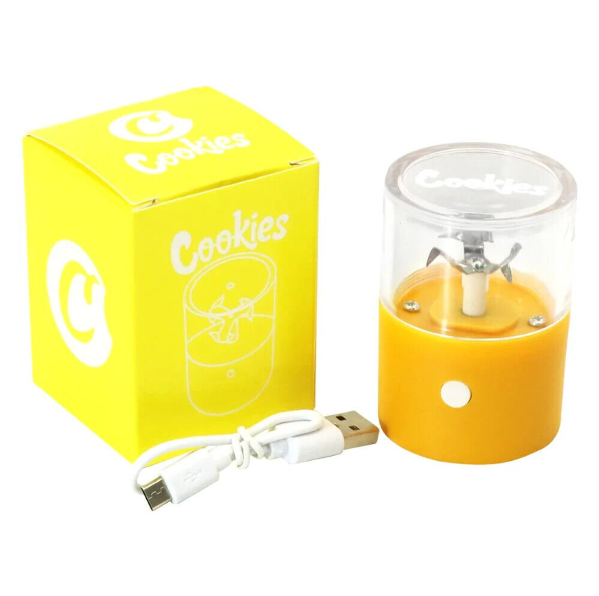 Cookies Electric Grinder - Sleek, Portable, and Rechargeable - UNIQUELET