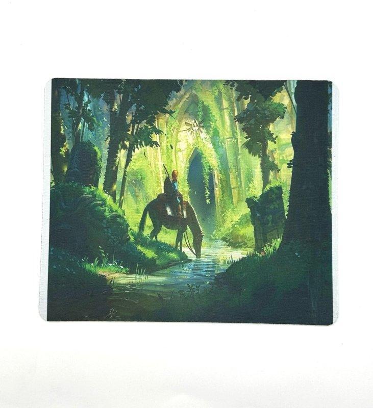 Zelda Forest Journey Mousepad – Fan Art Edition - Uniquelet